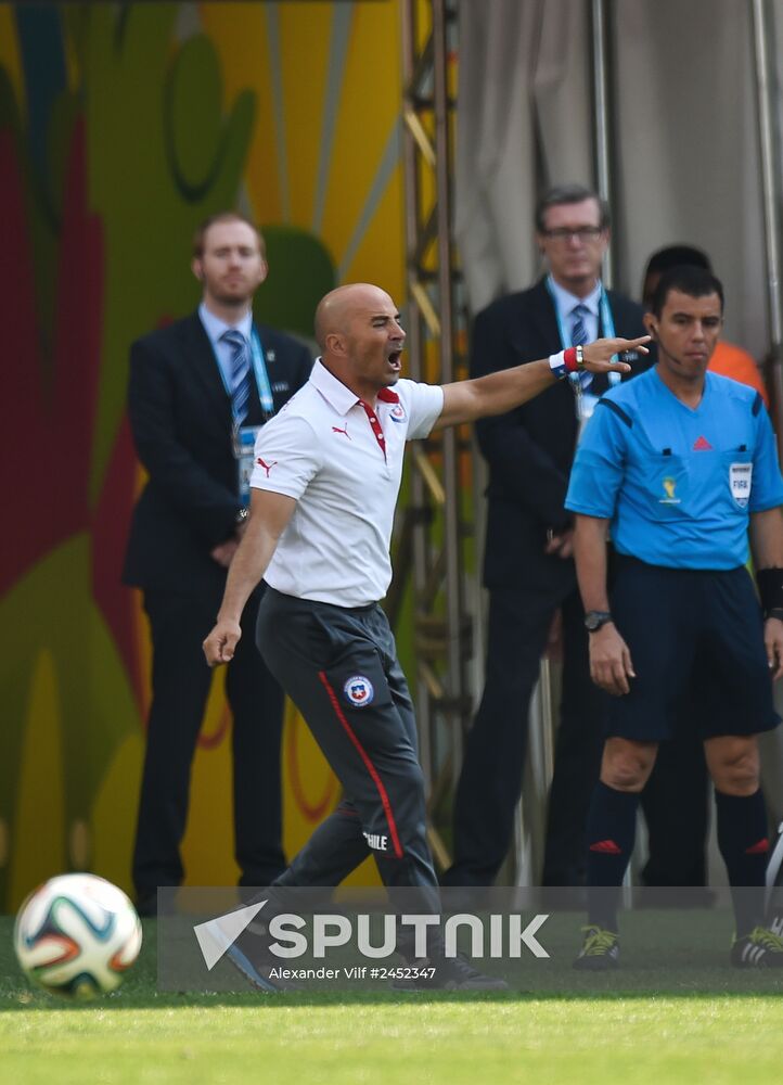 FIFA World Cup 2014. Netherlands vs. Chile