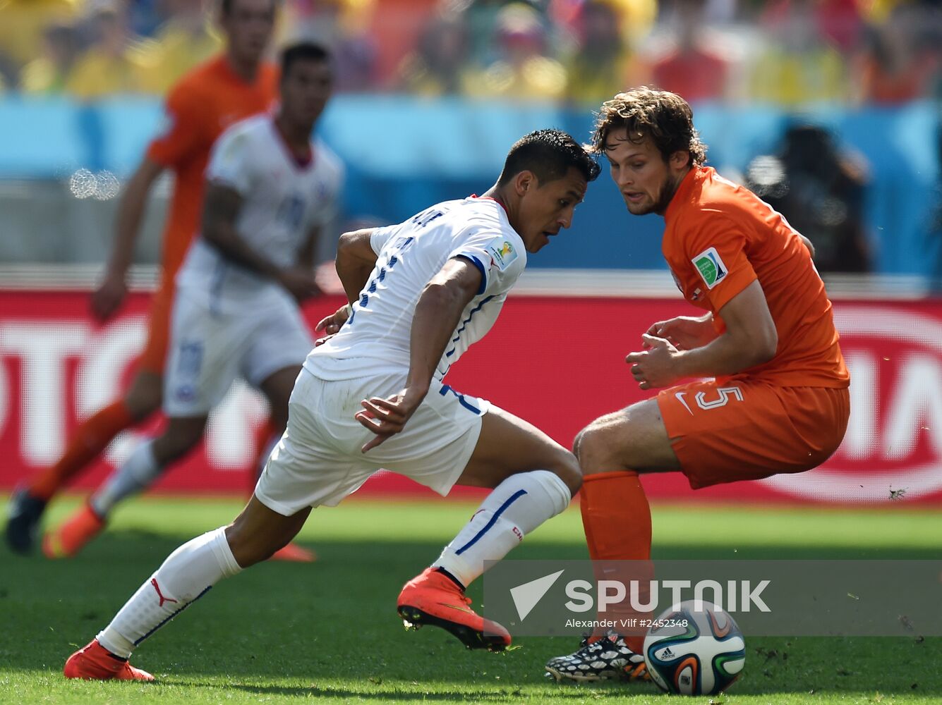 FIFA World Cup 2014. Netherlands vs. Chile