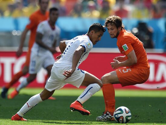 FIFA World Cup 2014. Netherlands vs. Chile
