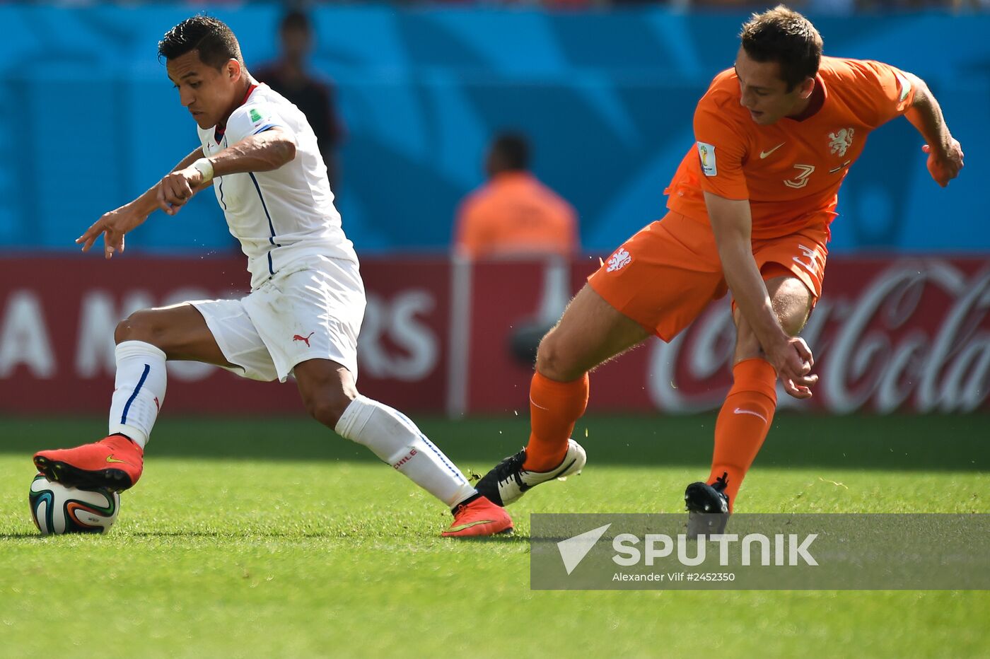 FIFA World Cup 2014. Netherlands vs. Chile