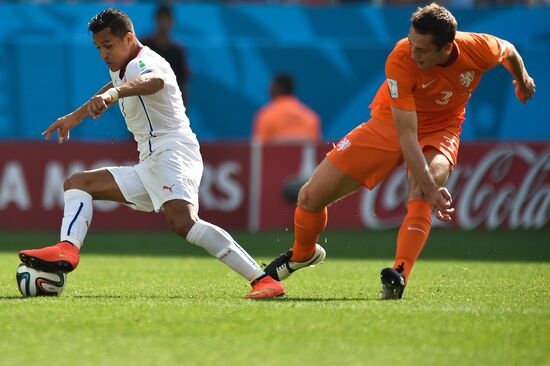 FIFA World Cup 2014. Netherlands vs. Chile