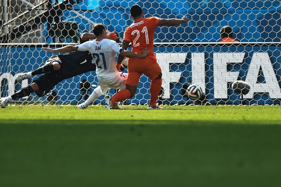FIFA World Cup 2014. Netherlands vs. Chile
