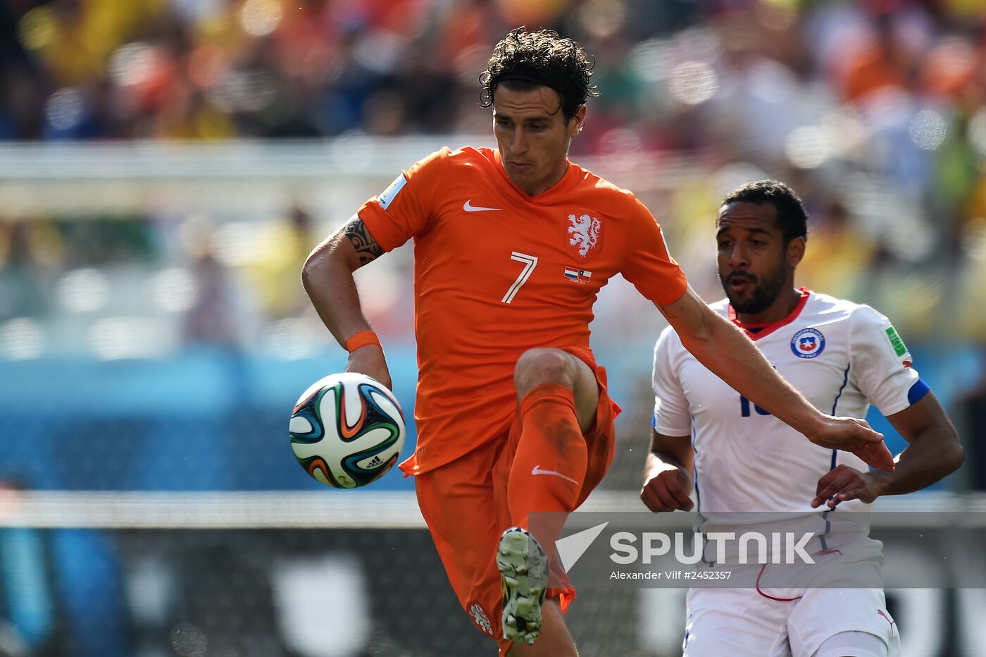 FIFA World Cup 2014. Netherlands vs. Chile