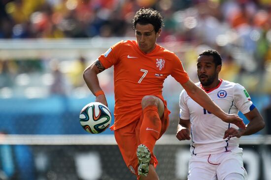FIFA World Cup 2014. Netherlands vs. Chile