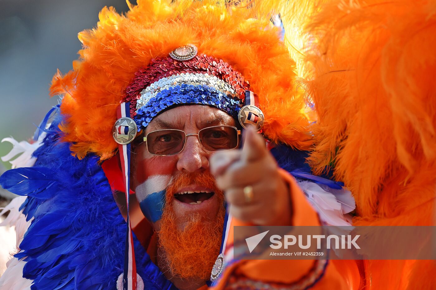 2014 FIFA World Cup. Netherlands vs. Chile