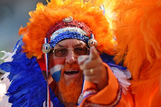 2014 FIFA World Cup. Netherlands vs. Chile