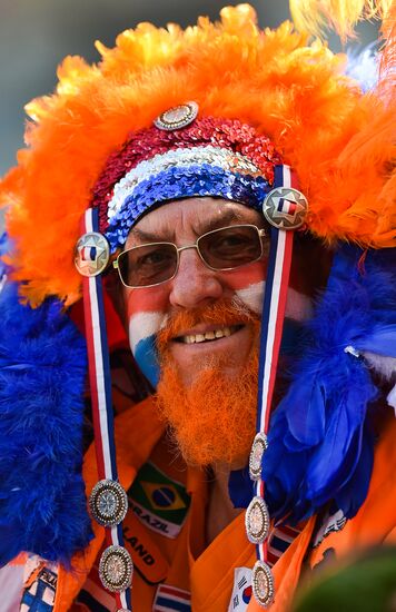 2014 FIFA World Cup. Netherlands vs. Chile
