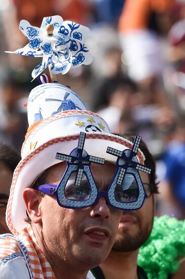 2014 FIFA World Cup. Netherlands vs. Chile