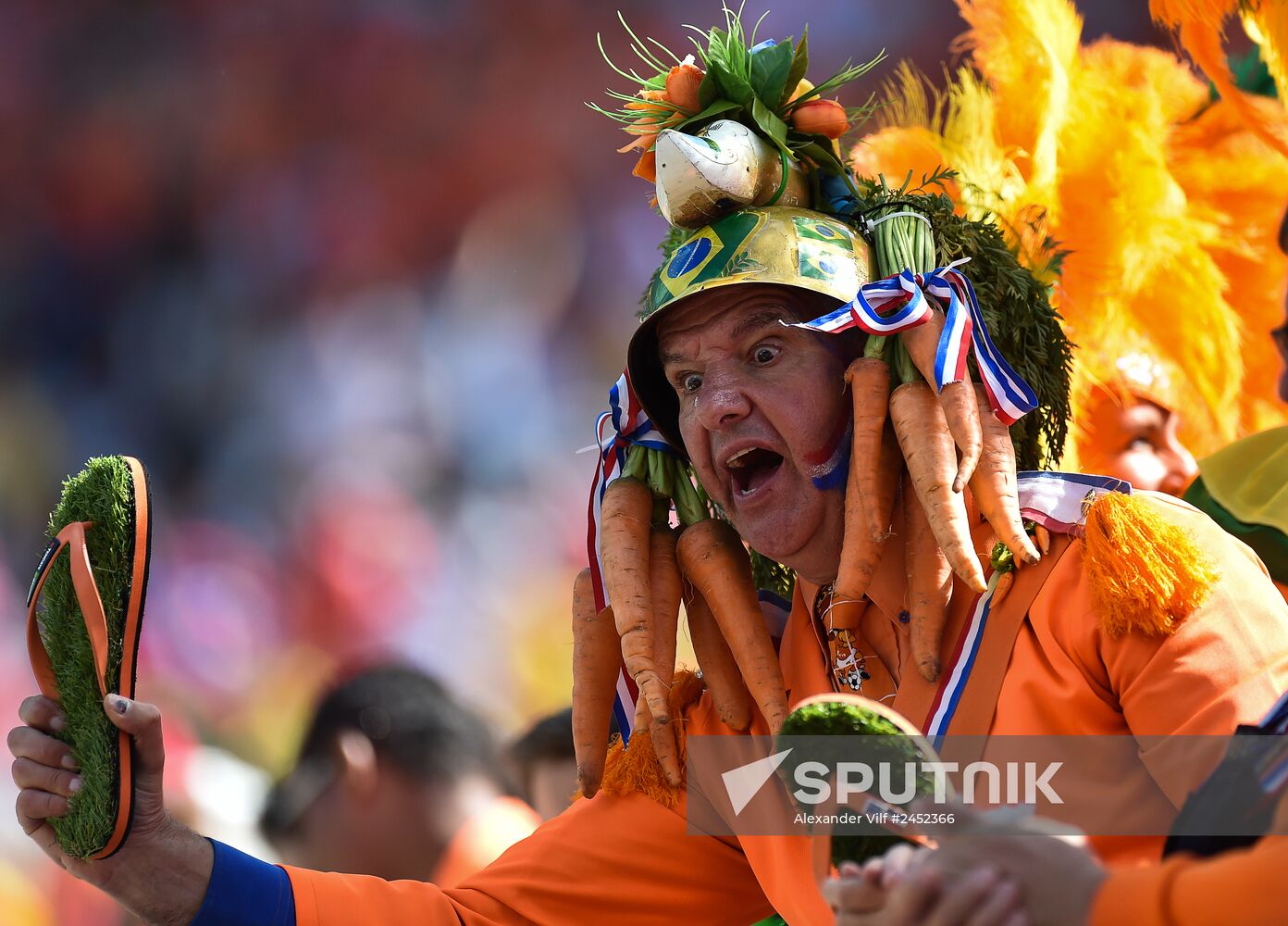 2014 FIFA World Cup. Netherlands vs. Chile