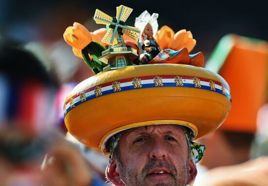 2014 FIFA World Cup. Netherlands vs. Chile