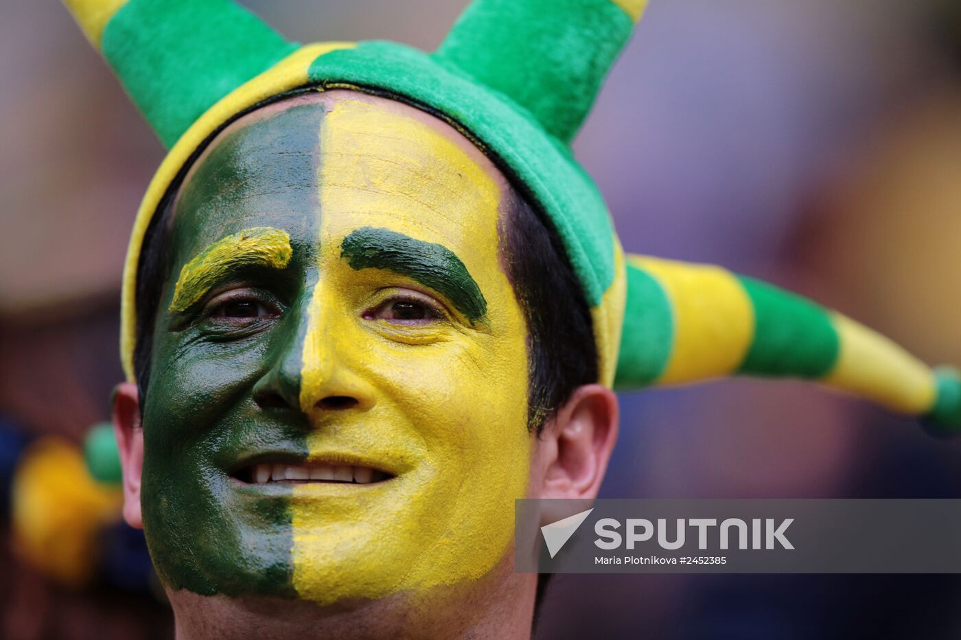 Football. FIFA World Cup 2014. Cameroon vs Brazil