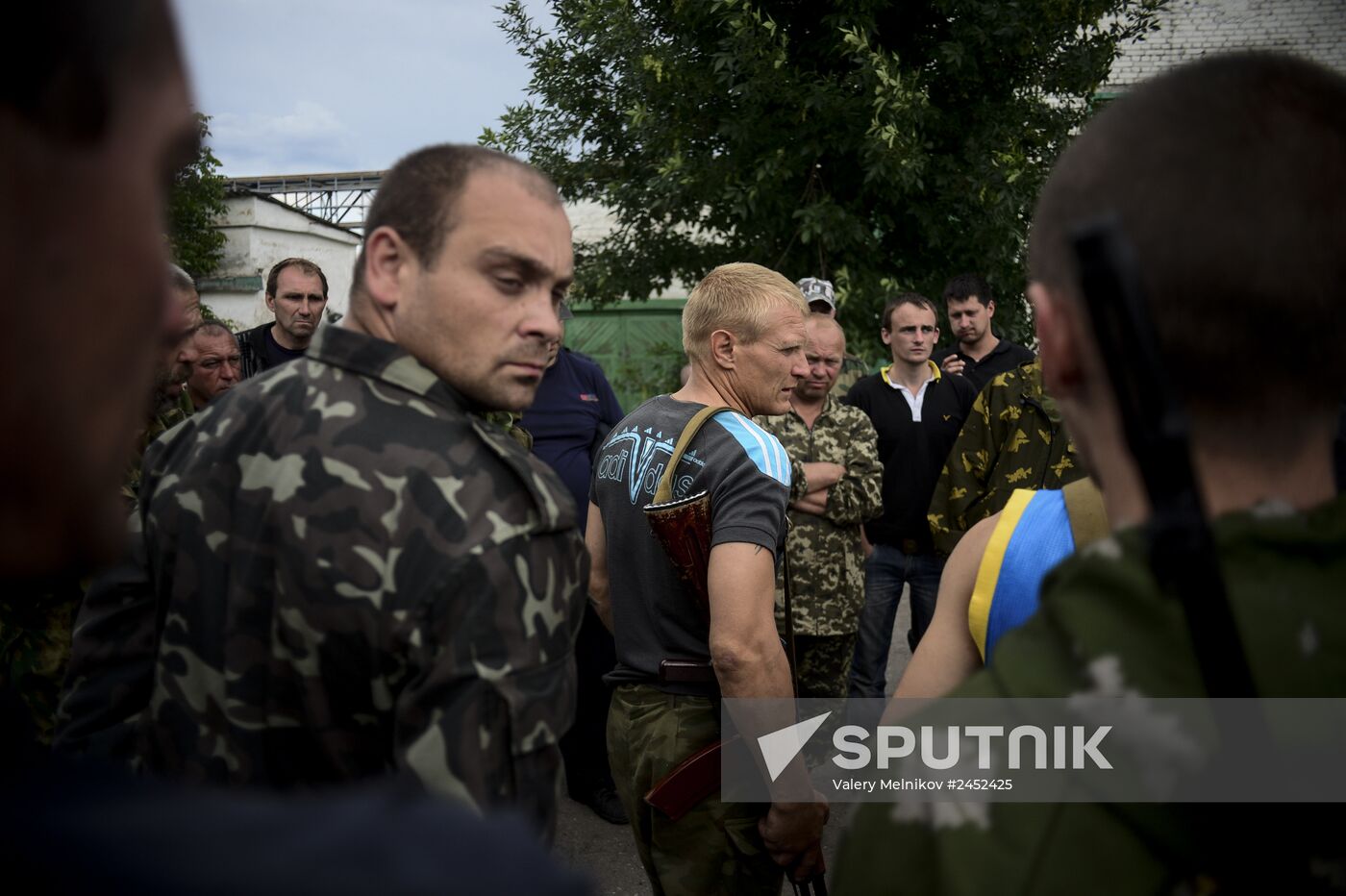 The Prizrak (Ghost) battalion of the Lugansk People's Volunteer Corps