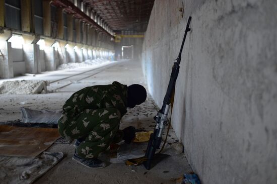 The Prizrak (Ghost) battalion of the Lugansk People's Volunteer Corps