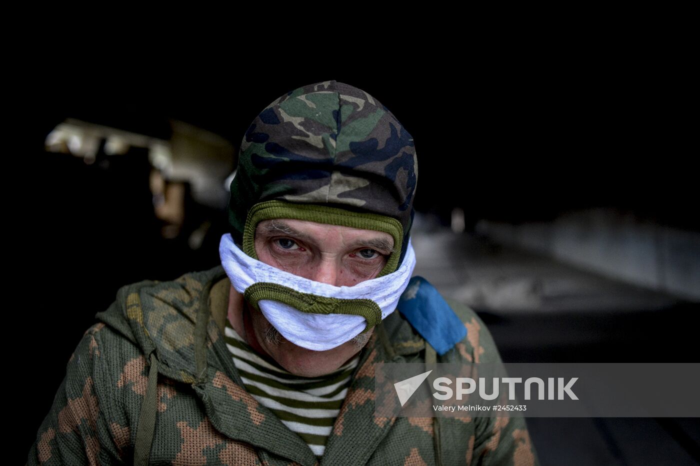 The Prizrak (Ghost) battalion of the Lugansk People's Volunteer Corps
