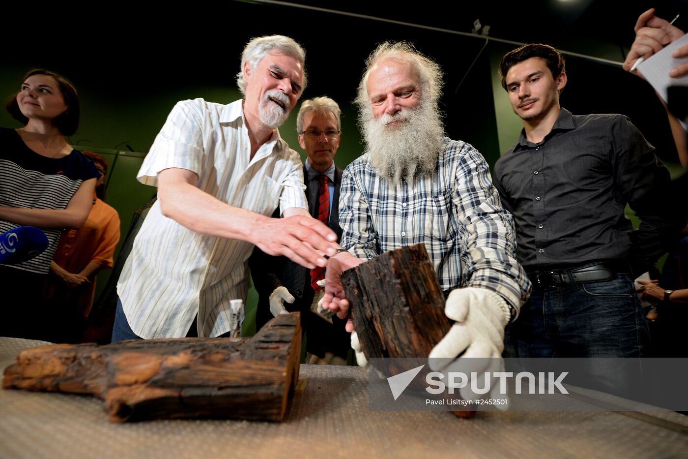 Shigir idol under expert evaluation