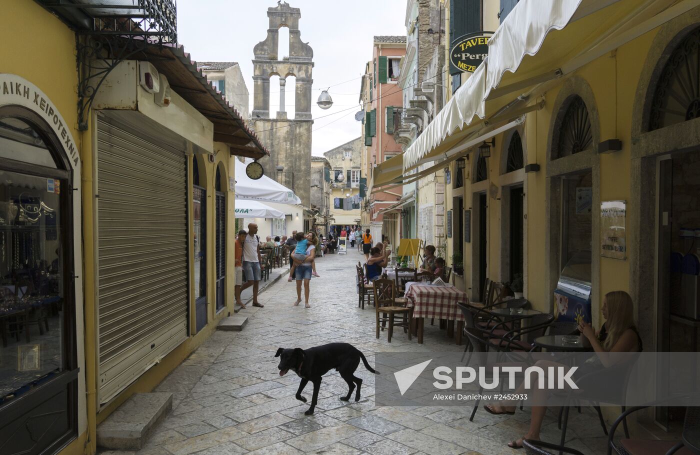 Foreign countries. Greece. Corfu