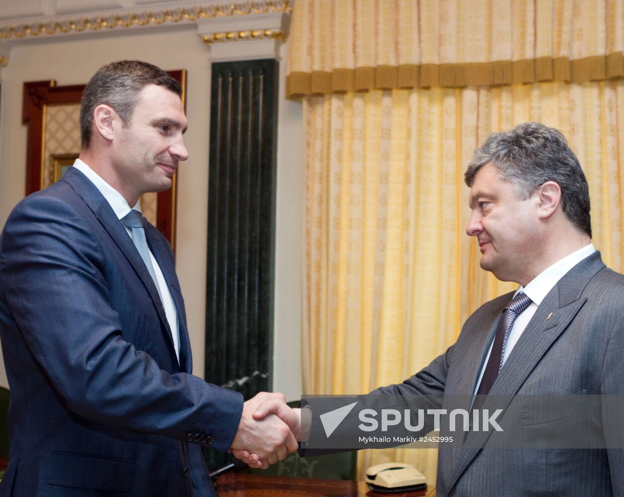 Petro Poroshenko appoints Vitali Klitschko head of Kiev administration