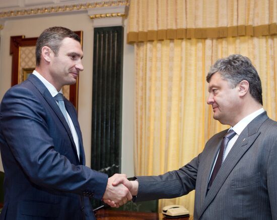 Petro Poroshenko appoints Vitali Klitschko head of Kiev administration
