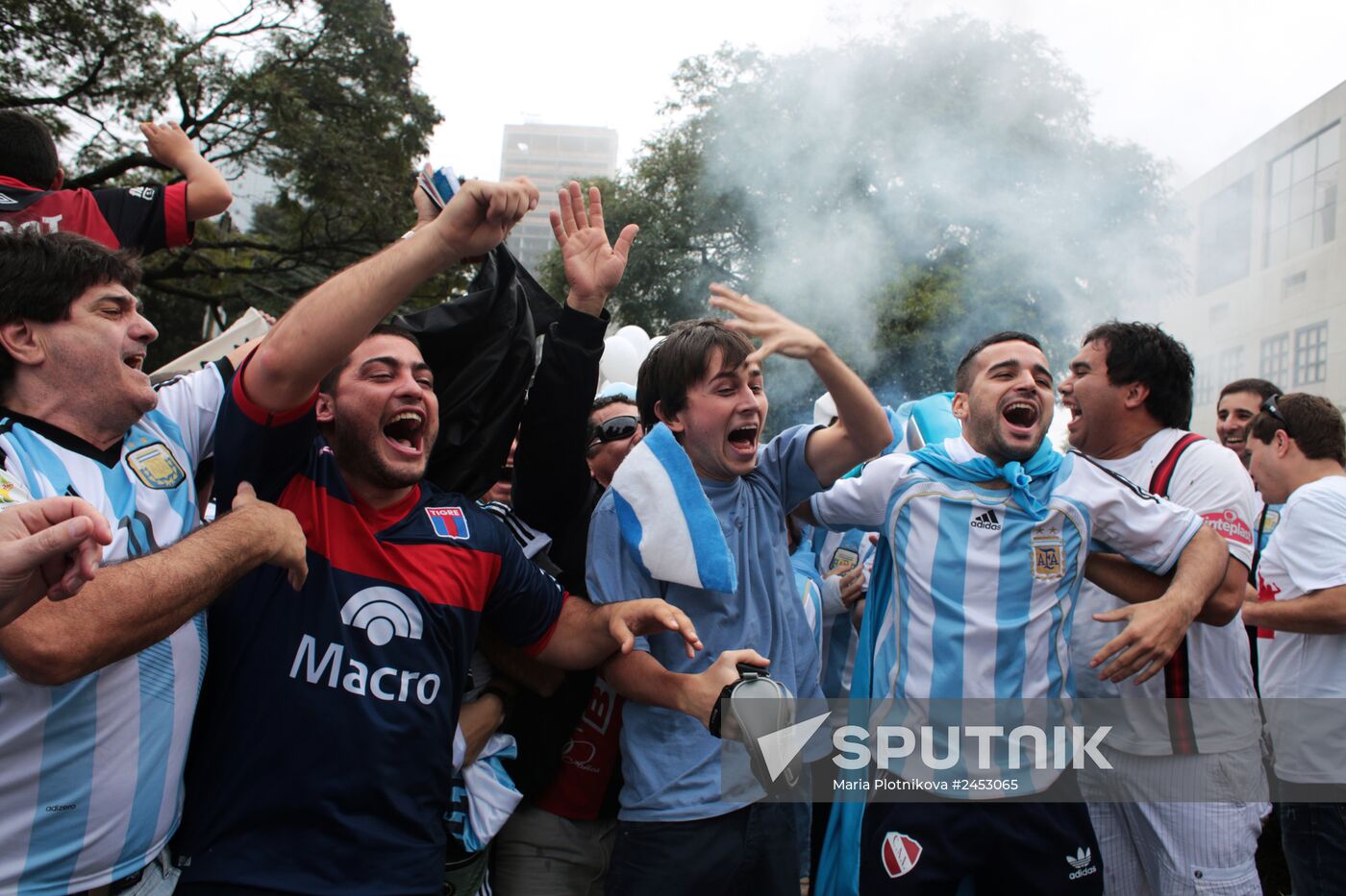 Football. FIFA World Cup 2014.Nigeria vs Argentina