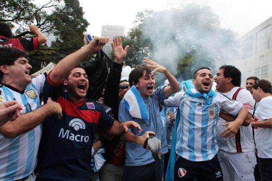 Football. FIFA World Cup 2014.Nigeria vs Argentina