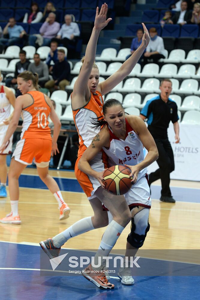 2015 FIBA EuroBasket. Women's qualifying tournament. Russia vs. Netherlands