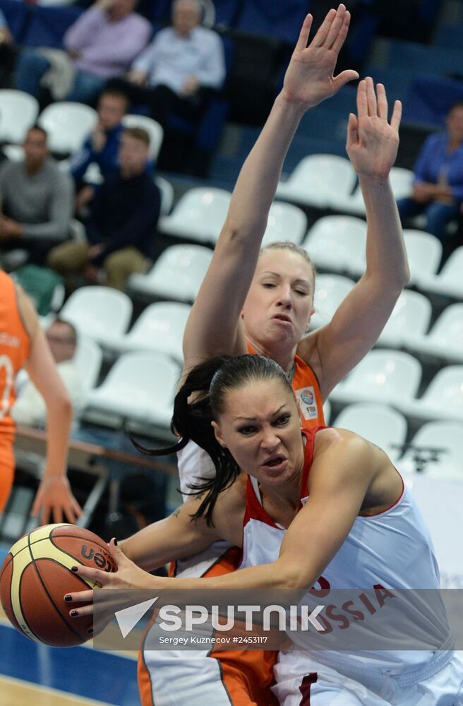 2015 FIBA EuroBasket. Women's qualifying tournament. Russia vs. Netherlands