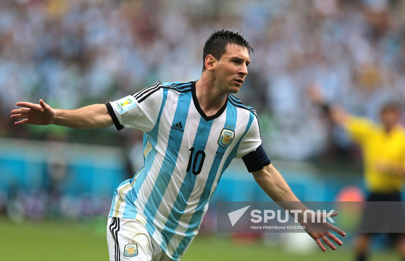 2014 FIFA World Cup. Nigeria vs. Argentina