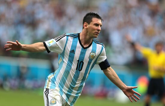 2014 FIFA World Cup. Nigeria vs. Argentina