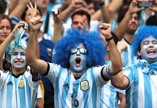 2014 FIFA World Cup. Nigeria vs. Argentina