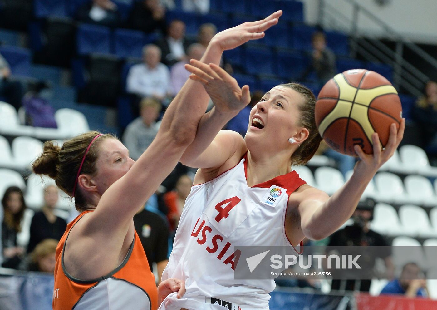 2015 FIBA EuroBasket. Women's qualifying tournament. Russia vs. Netherlands