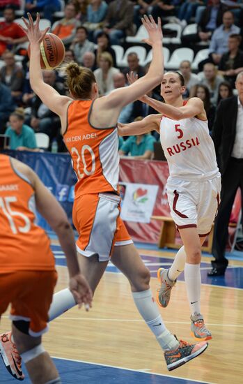 2015 FIBA EuroBasket. Women's qualifying tournament. Russia vs. Netherlands