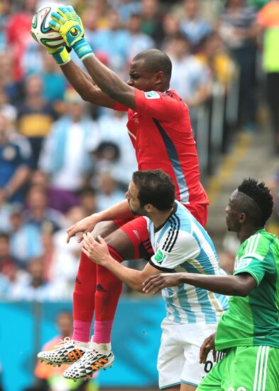 2014 FIFA World Cup. Nigeria vs. Argentina