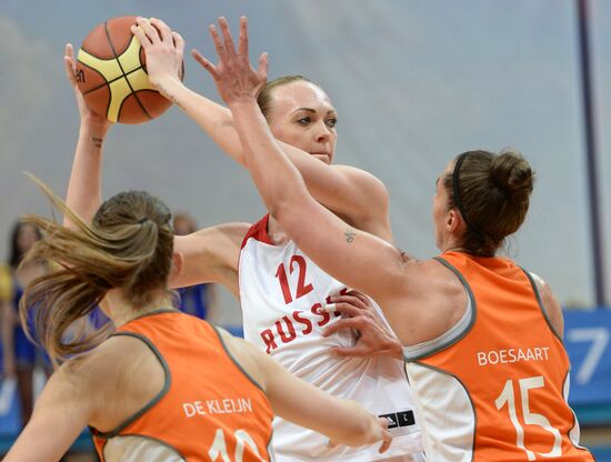 2015 FIBA EuroBasket. Women's qualifying tournament. Russia vs. Netherlands