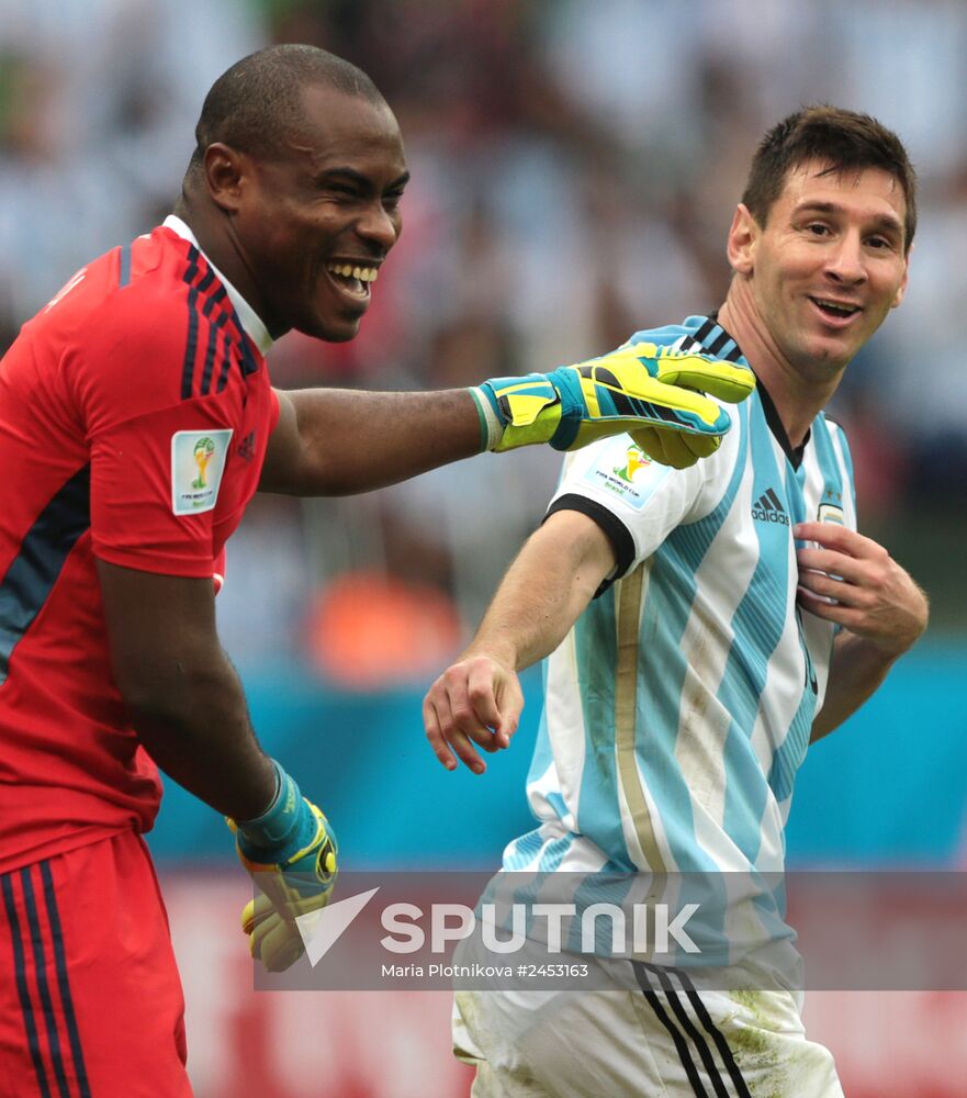 2014 FIFA World Cup. Nigeria vs. Argentina