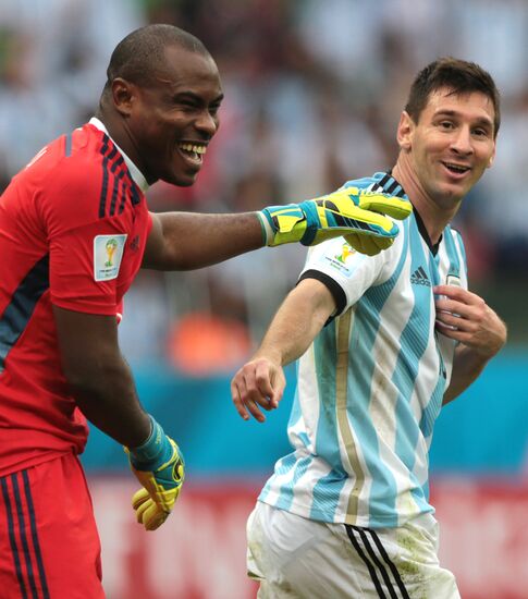 2014 FIFA World Cup. Nigeria vs. Argentina