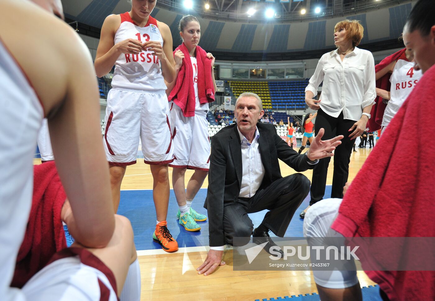 2015 FIBA EuroBasket. Women's qualifying tournament. Russia vs. Netherlands