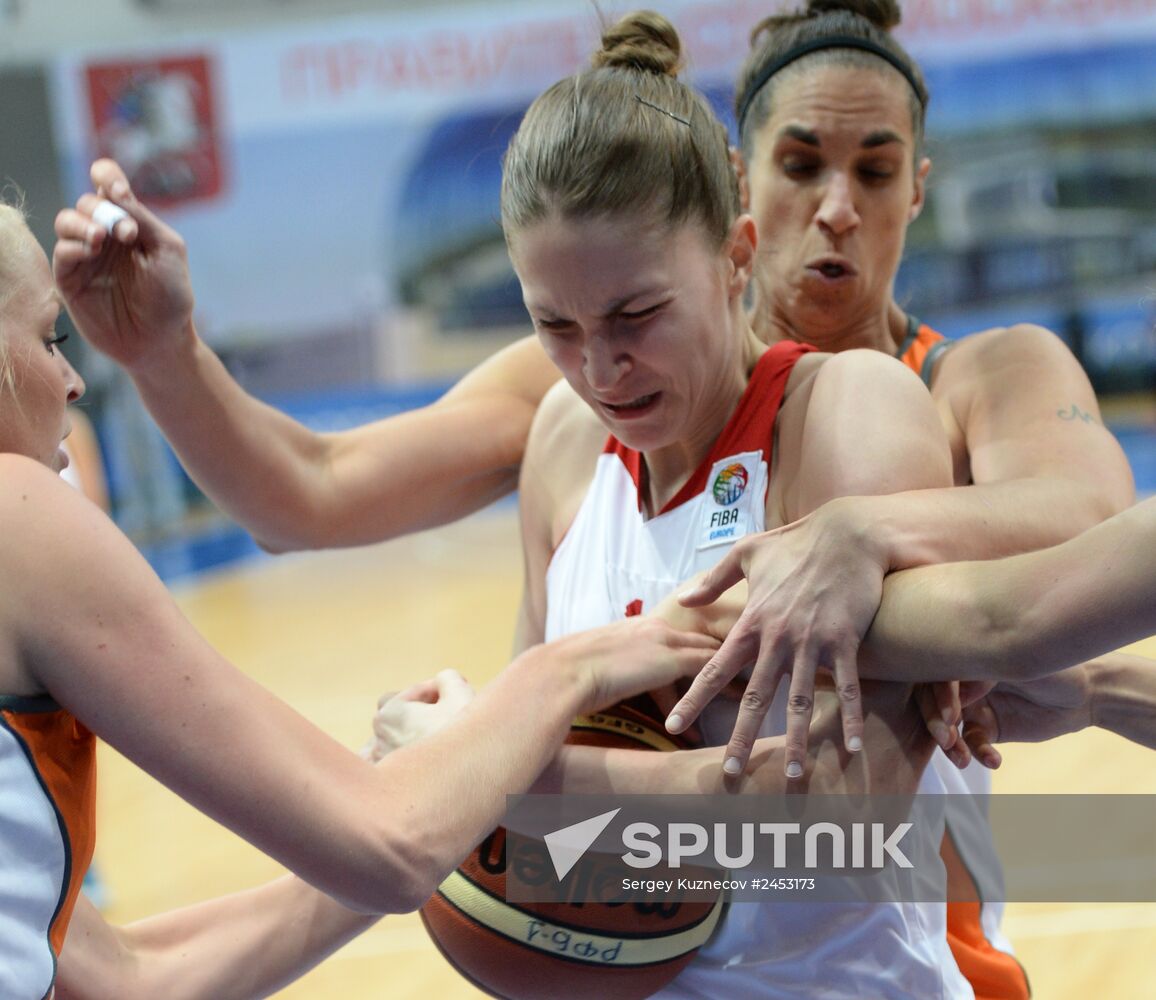 2015 FIBA EuroBasket. Women's qualifying tournament. Russia vs. Netherlands