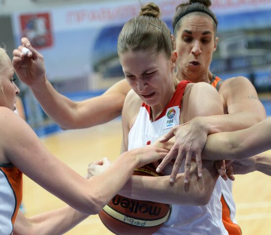 2015 FIBA EuroBasket. Women's qualifying tournament. Russia vs. Netherlands