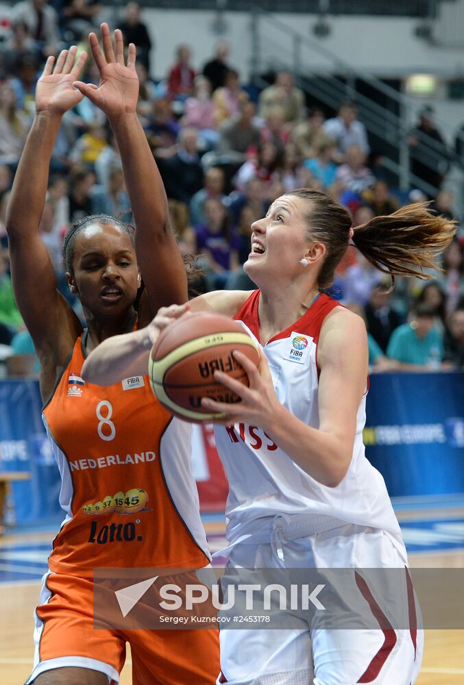 2015 FIBA EuroBasket Women. Qualification round. Russia vs. Netherlands