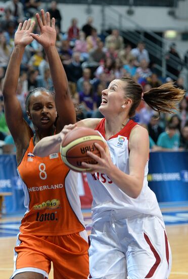 2015 FIBA EuroBasket Women. Qualification round. Russia vs. Netherlands