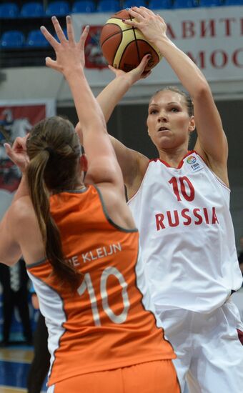 2015 FIBA EuroBasket Women. Qualification round. Russia vs. Netherlands