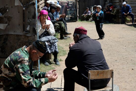 Life of shepherds in Altai Republic