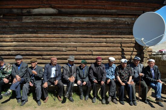 Life of shepherds in Altai Republic