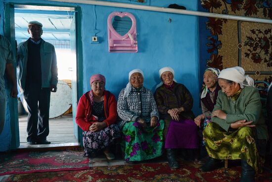 Life of shepherds in Altai Republic