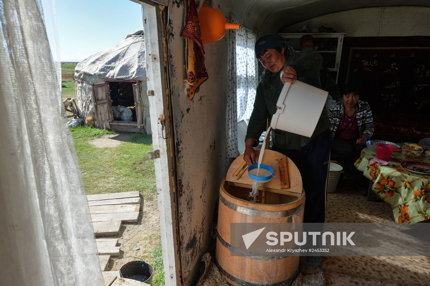 Life of shepherds in Altai Republic