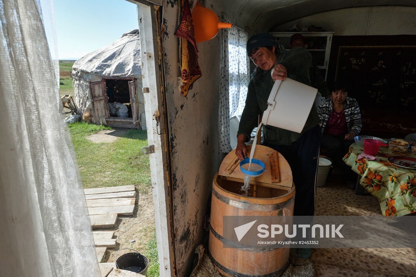Life of shepherds in Altai Republic