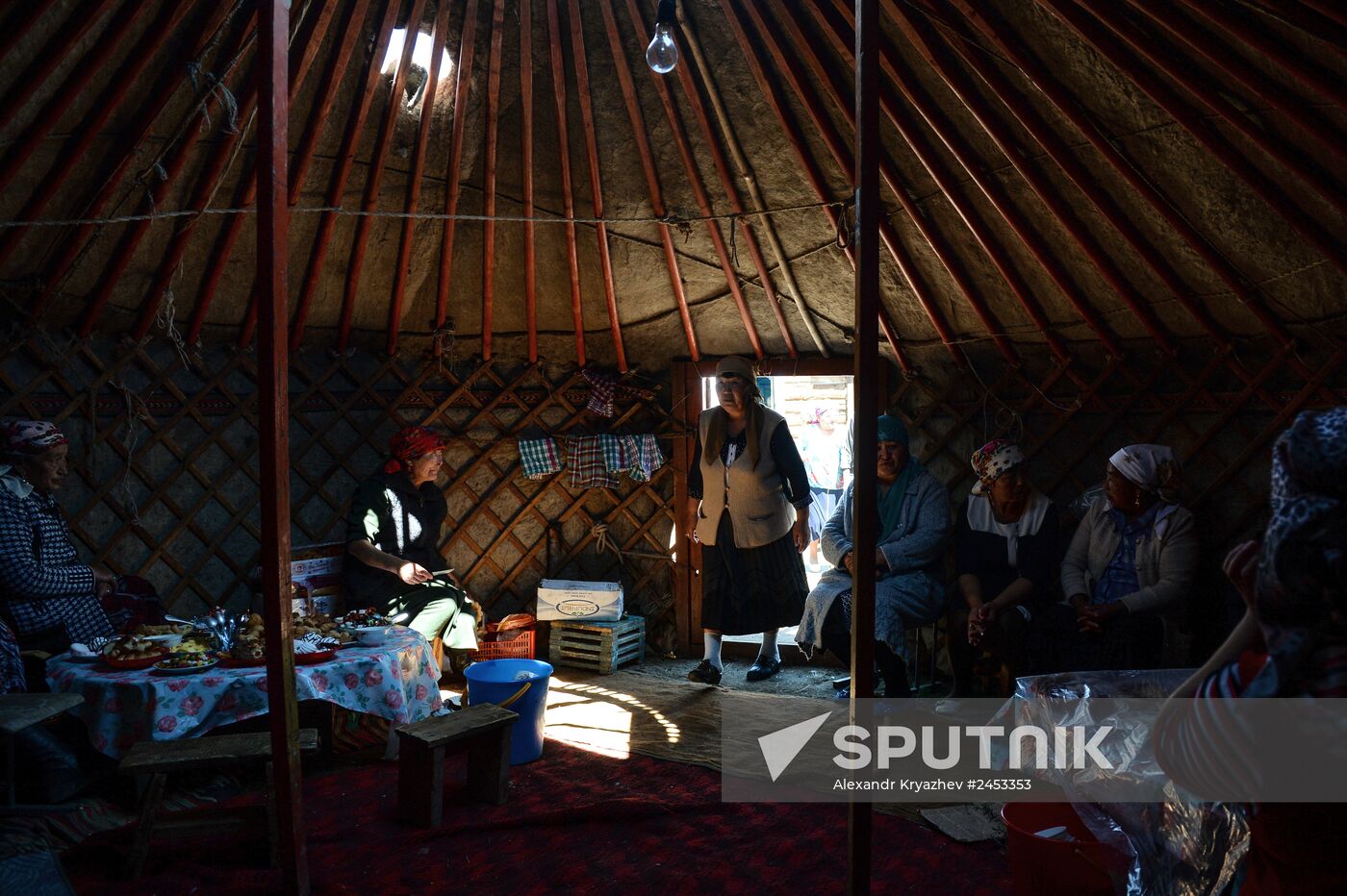 Life of shepherds in Altai Republic