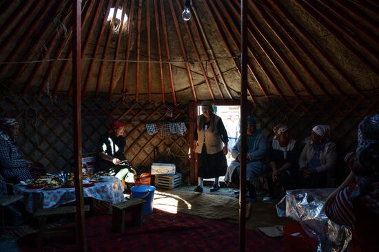 Life of shepherds in Altai Republic