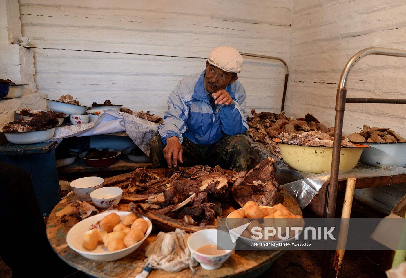 Life of shepherds in Altai Republic