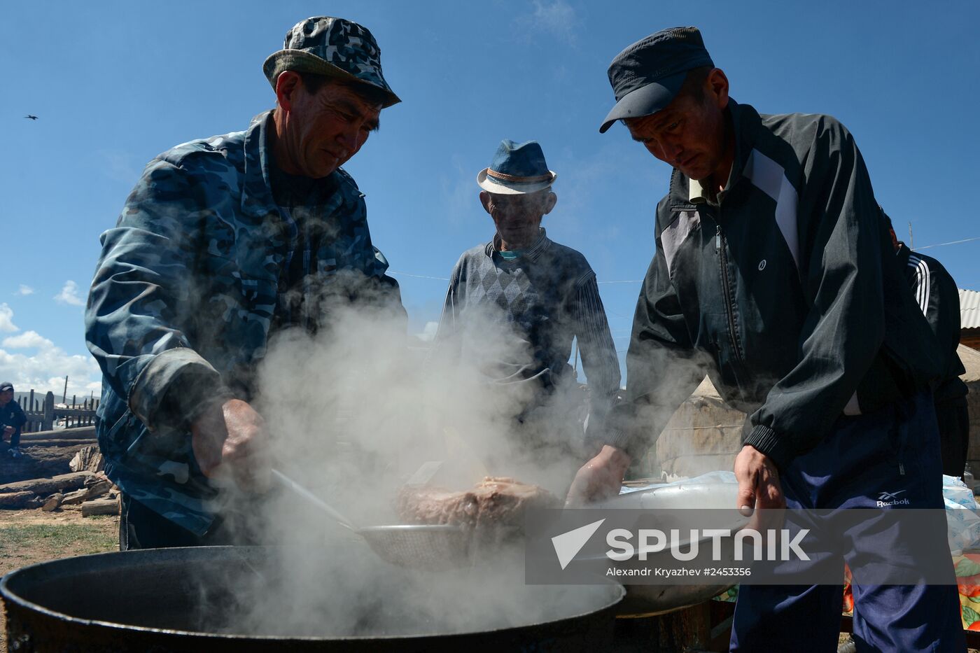 Life of shepherds in Altai Republic